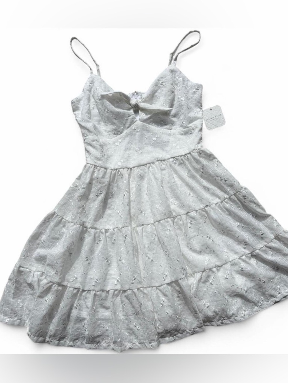 Altar’d State Hadley Mini Dress – NWT (XS) white